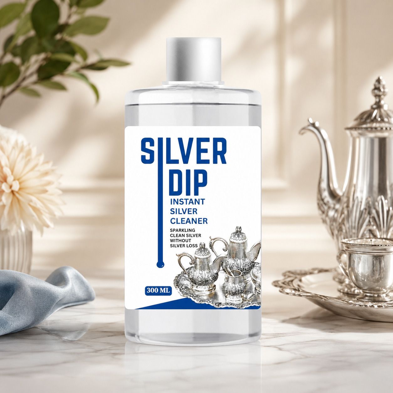 meridha08 Silver Dip Silver Jewel Cleaner 300 ml-picture-19