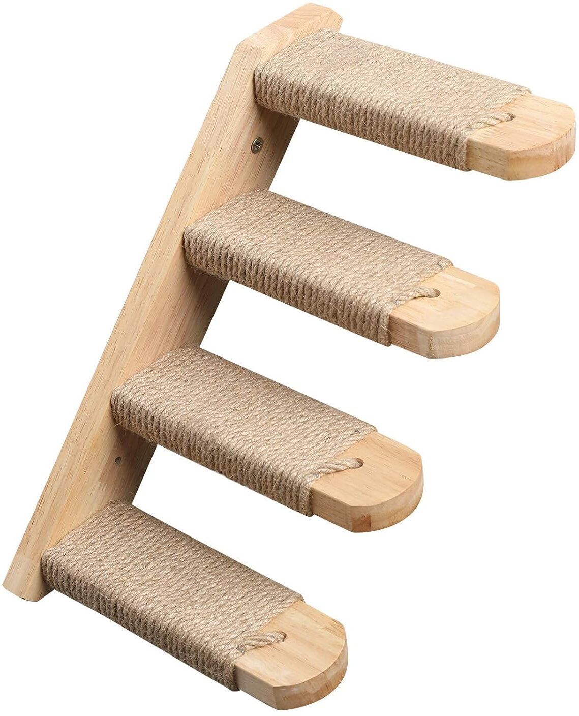 parner Cat Climbing Four Step Cat Stairway Jute Scratch (Left to Right Layout) Pet Stair Ramp-picture-27