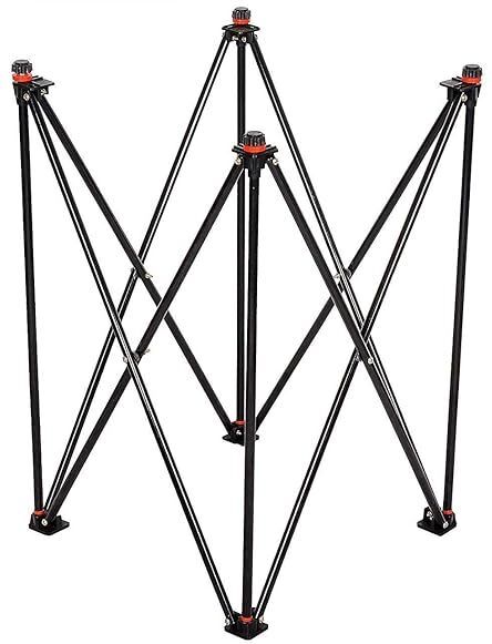 spocco Foldable Height Hydraulic Adjustable Carrom Board Stand for All Size Carroms Carrom Stand-picture-42