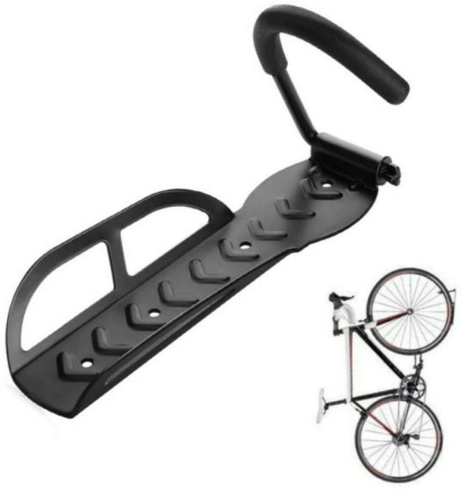 Bicycle Storage Rack Wall Bike Mount Hanger Hook Bike Cycling Stand-image-10