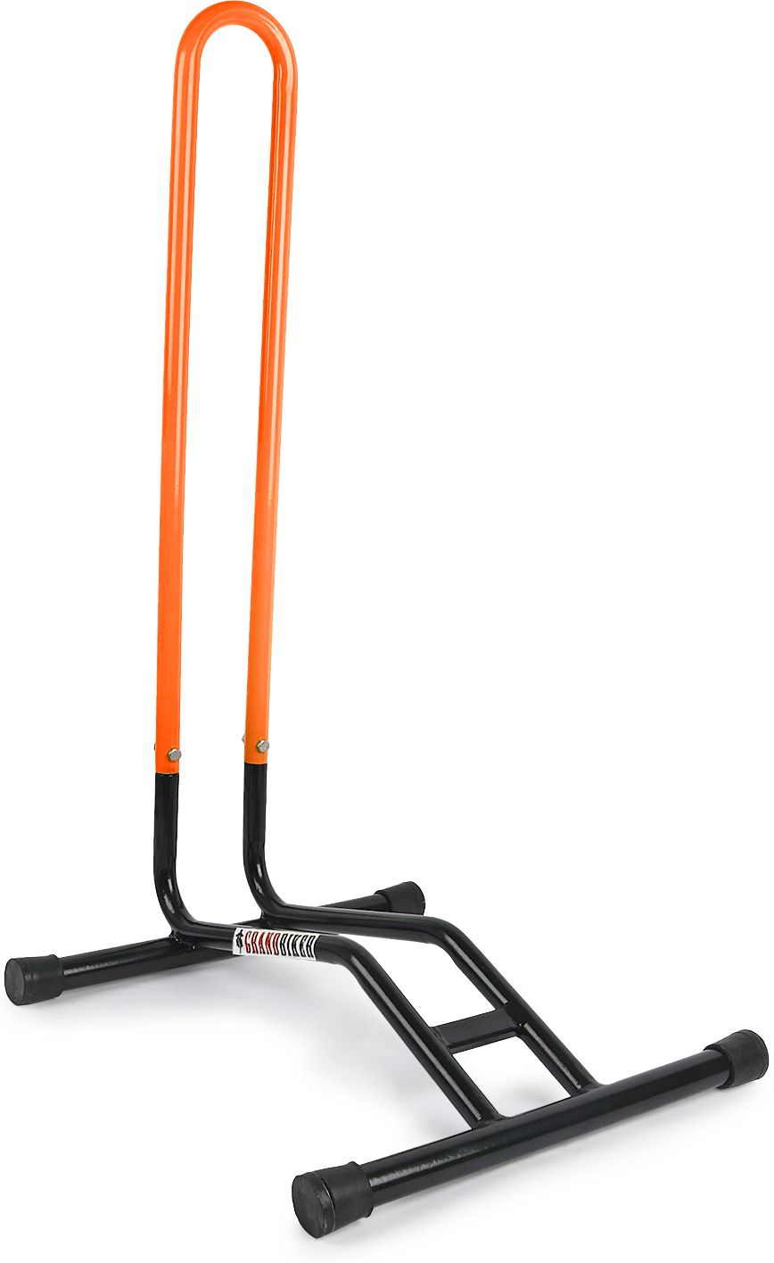 Bicycle Parking Stand, Bicycle Floor Parking Holder Stand Black ,Orange Cycling Stand-image-20