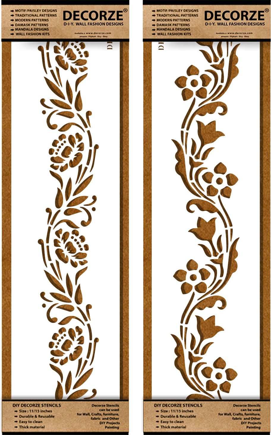 decorze DB-55-56. PAINTING Stencil-picture-24