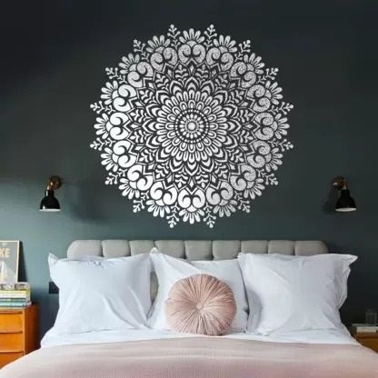 flexishine decor Motifs Pattern Design and Love Diy Painting (Size:- 24 x40 Inch) Suitable For Bedroom, Drawing Room & Office Decoration Modern Home Wall Arts Stencil-picture-13
