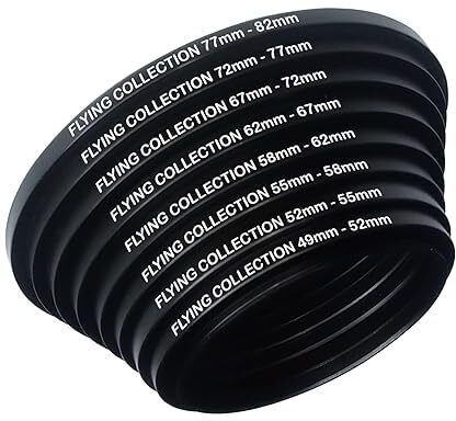 FLYING COLLECTION Step up Ring 49-82mm STep up Ring Camera Accessories Step Up Ring-image-2