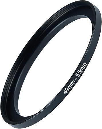 FLYING COLLECTION STEP UP RING 49mm to 55mm Step Up Lens Adaptor Ring FOR ALL 55mm Filter Attechement Step Up Ring