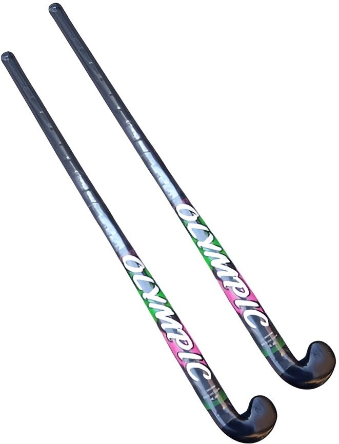 Pack Of 2 Wooden Hockey Stick For Men And Women For Practice And Beginner Level Hockey Stick - 36 inch