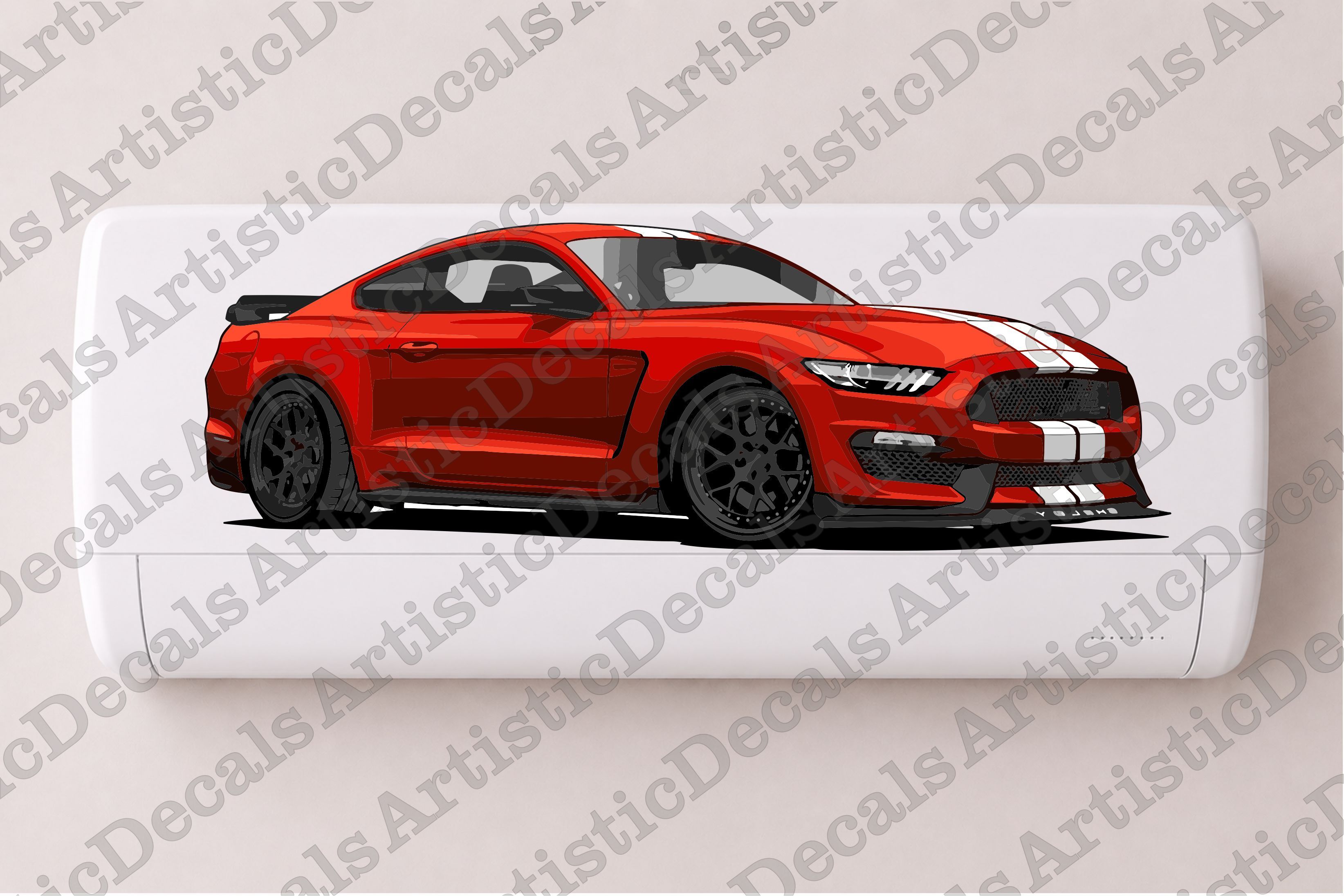 74 cm Car Ac Split sticker and wall sticker Self Adhesive Sticker-image-6
