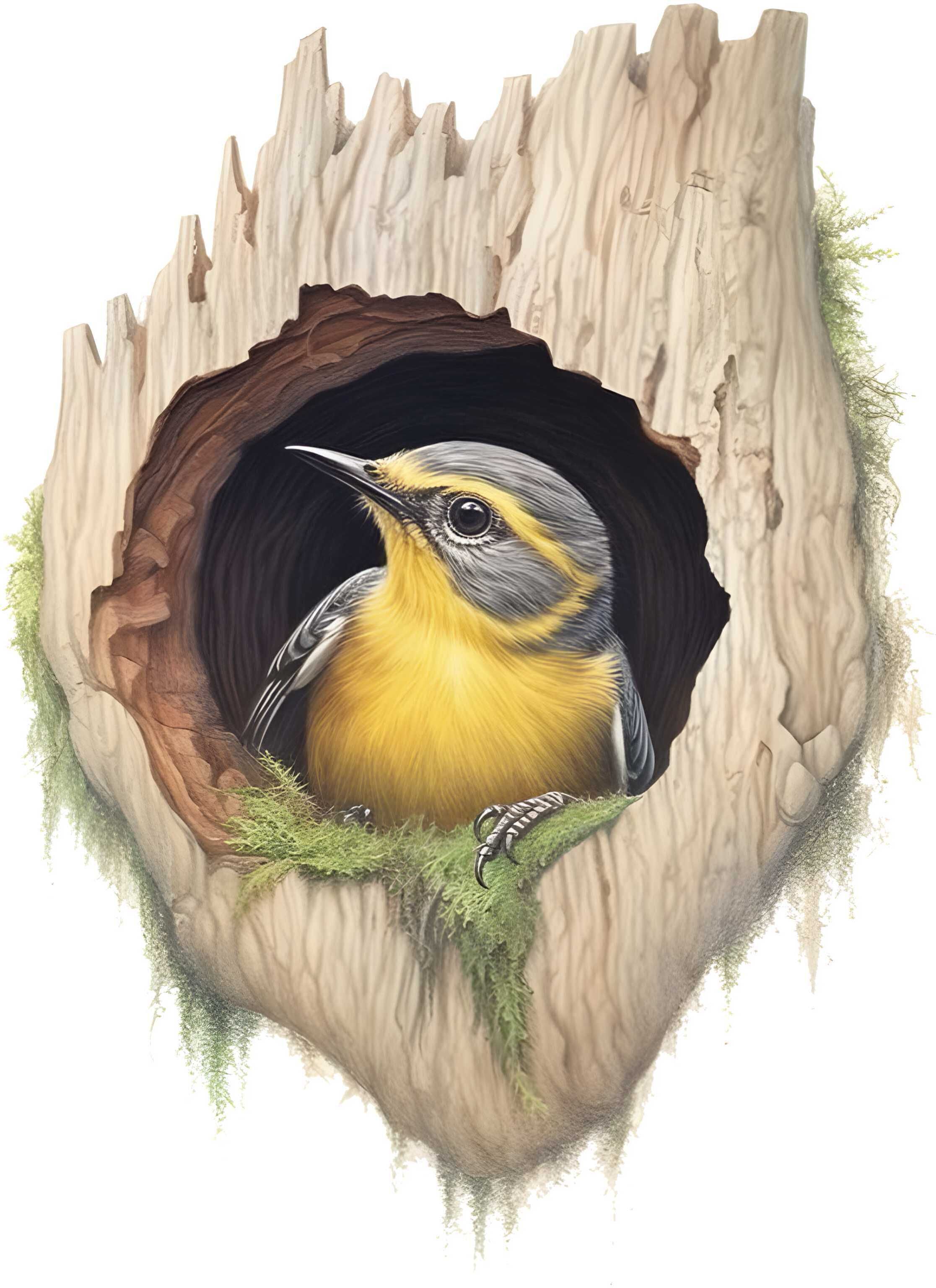 60 cm Bird 3d type design wall sticker Self Adhesive Sticker