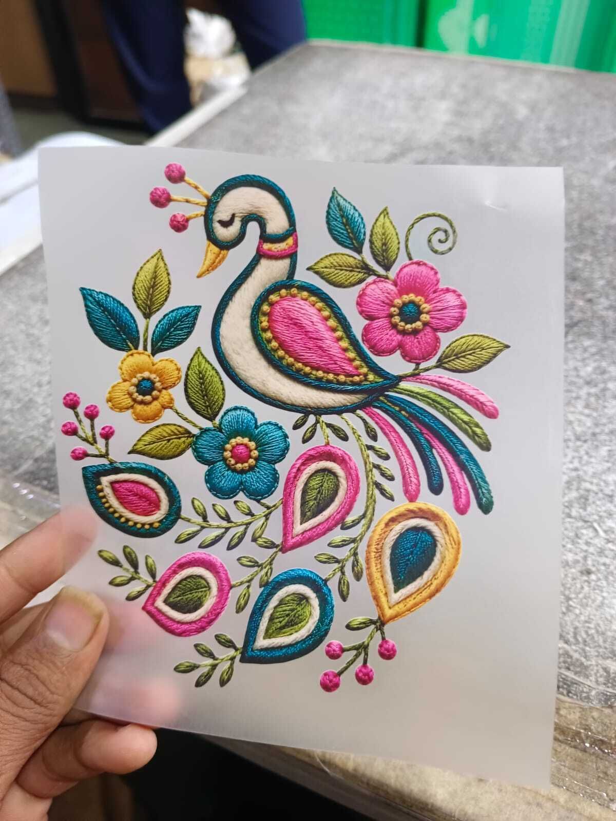 13 inch DTF HEAT TRANSFER STICKERS Self Adhesive Sticker-image-19