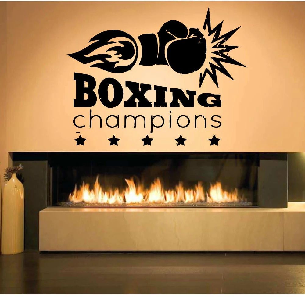 33 cm boxing championship 42 x 33 cm Self Adhesive Sticker-image-0