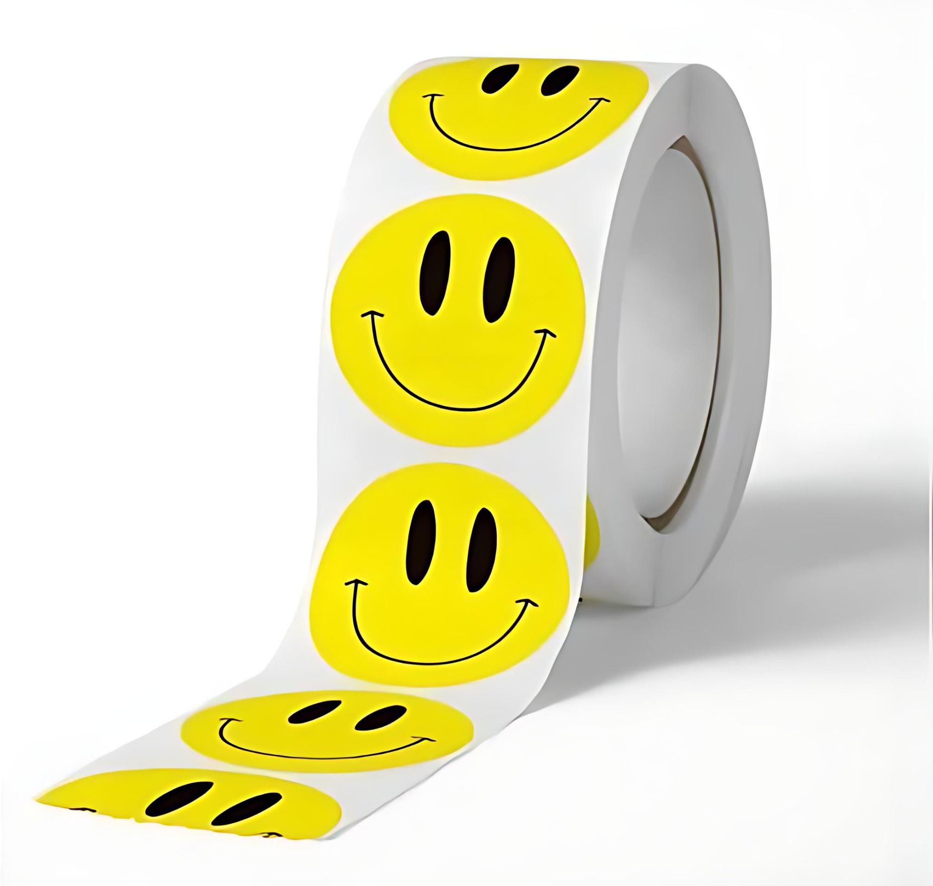 swarupnidhi 1 inch Smiley Face Stickers & Tape Set – 500 Stickers + 10m Decorative Roll Self Adhesive Sticker-picture-28