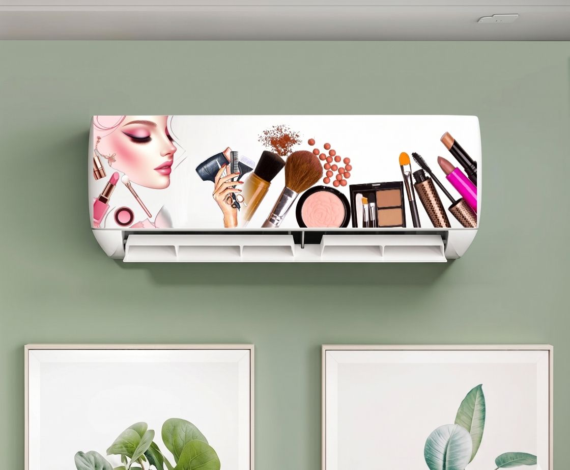 25 cm Professional Beauty Parlour & Makeup Salon Self Adhesive Sticker-image-21