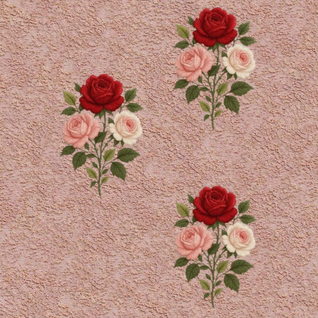 brafee 10 inch Premium Floral Applique Handmade Garment Decoration Patch Self Adhesive Sticker-picture-42