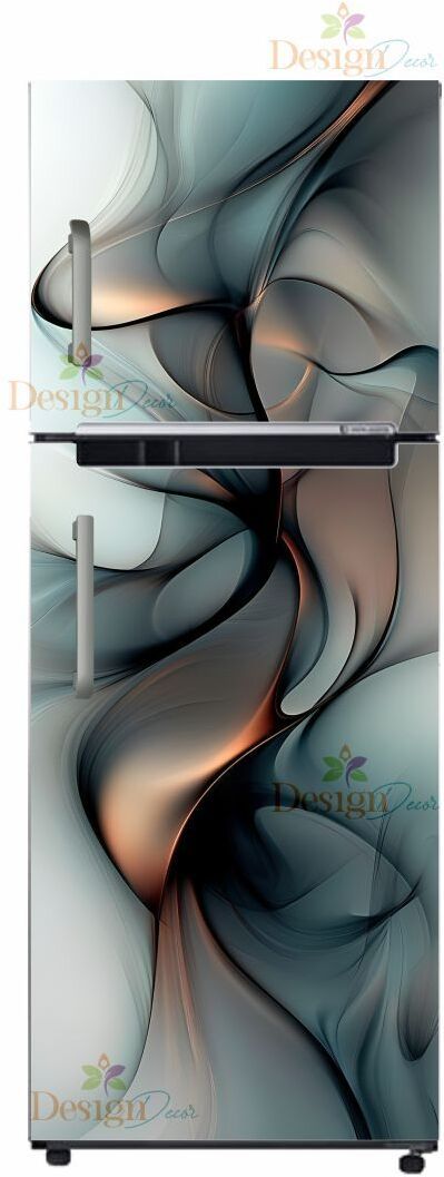 60 cm Flower Fridge Door Sticker Double Door Refrigerator Freeze Decals Self Adhesive Sticker-image-45