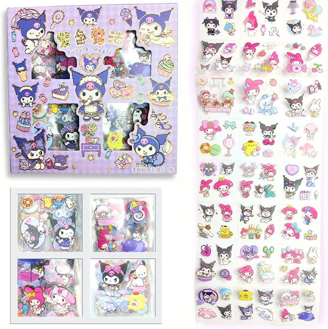 shyam 2 inch Cuties Sticker Set – Fun & Aesthetic Stickers pack of 1 Self Adhesive Sticker-picture-34