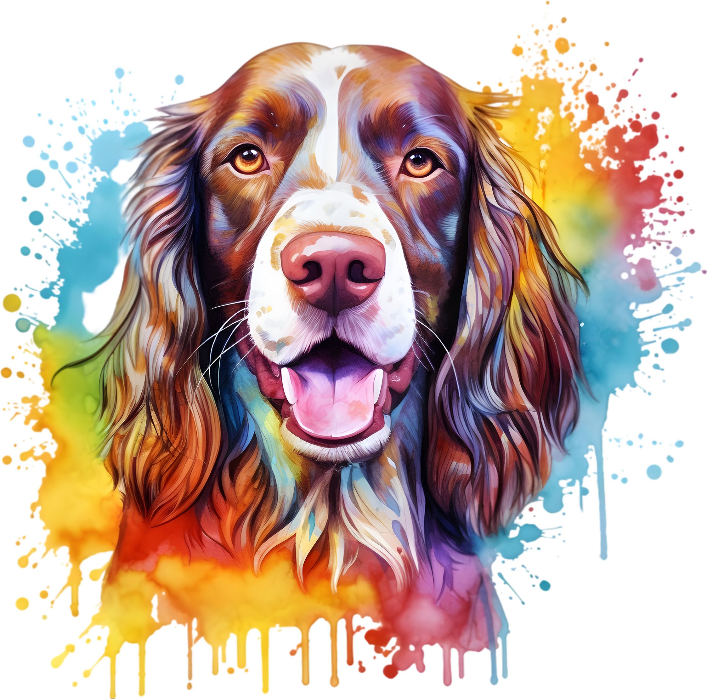 18 inch Decorative Puppy Dog Face Wall Sticker for Home Decoration Self Adhesive Sticker