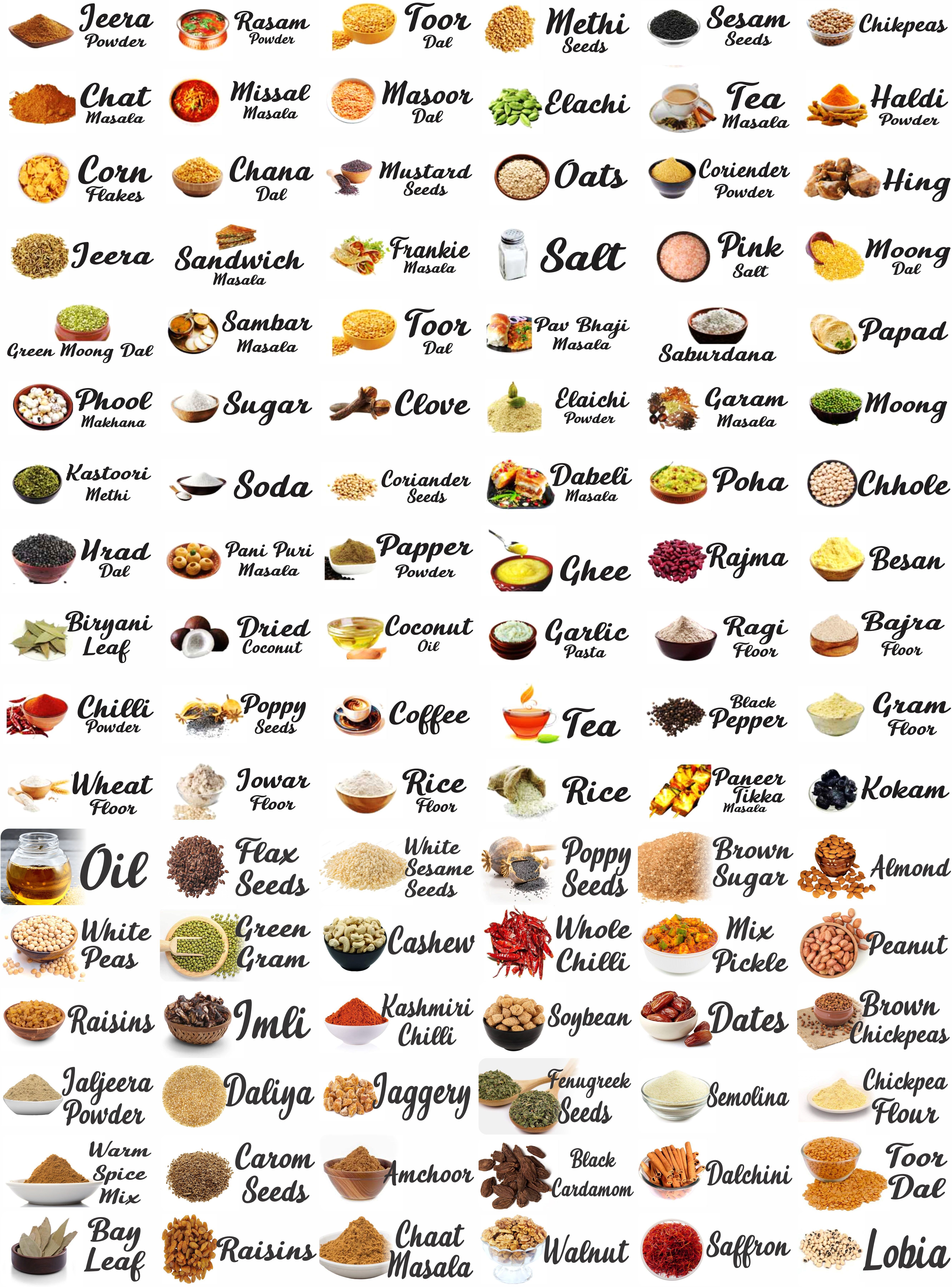 2.5 inch Transparent Printed Mason Jars Labels Kitchen Pantry Spice Jars Glass Bottles Self Adhesive Sticker-image-14