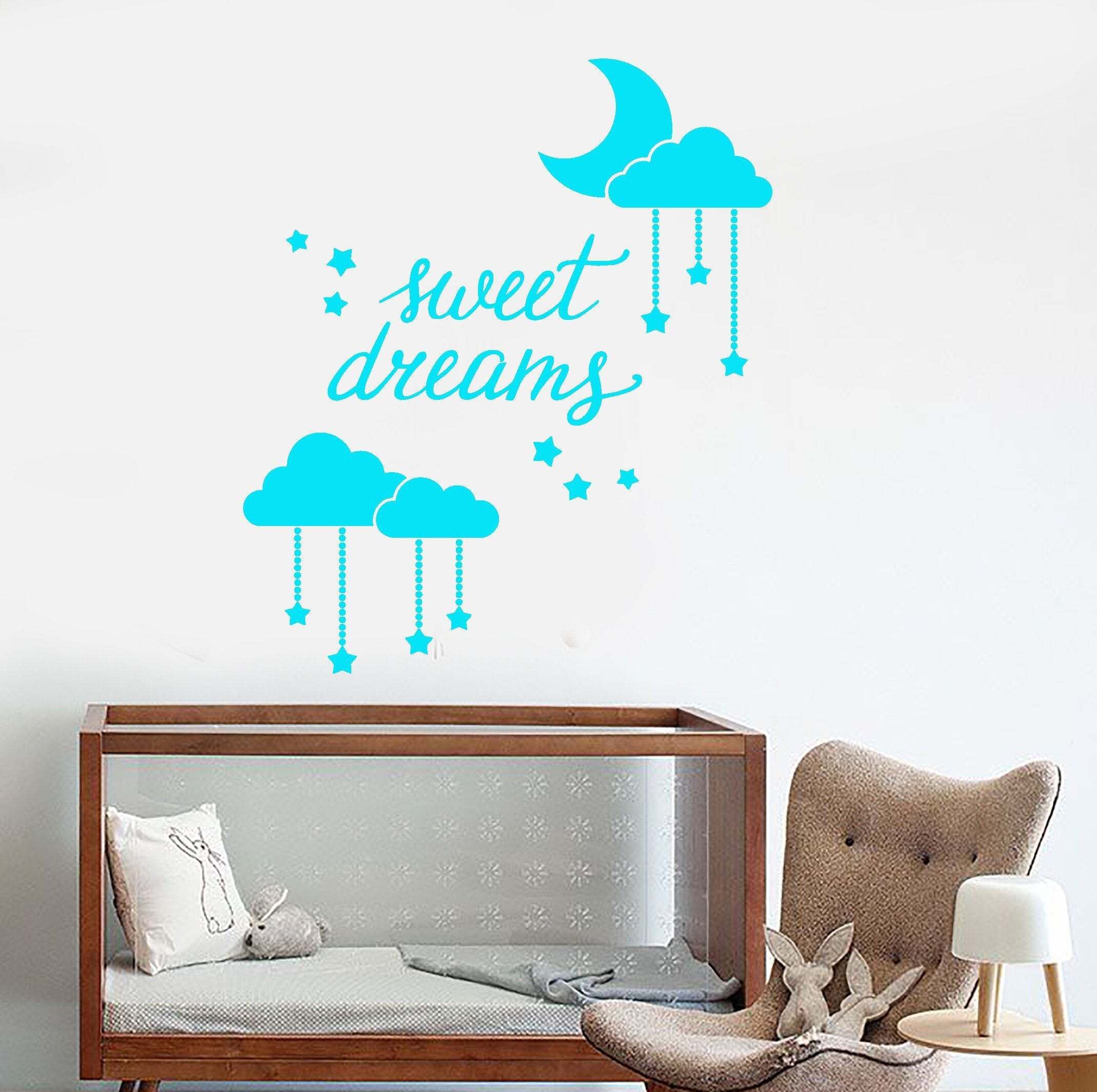 30 cm Dream Words Moon Stars 27 x 30 cm Self Adhesive Sticker-image-11