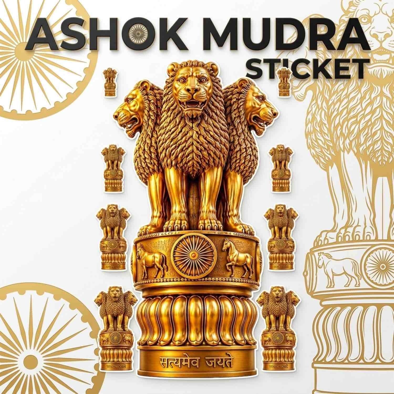 4 cm National Emblem Decal Set Self Adhesive Sticker-image-7