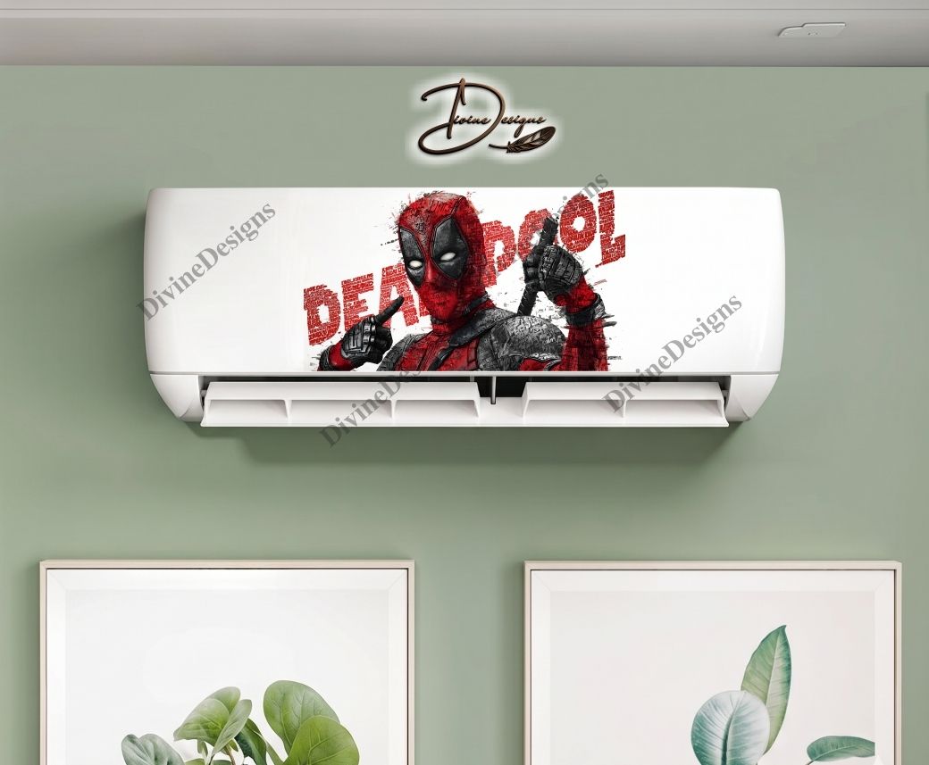 64 cm Deadpool Superhero Graphic Design Self Adhesive Sticker-image-46
