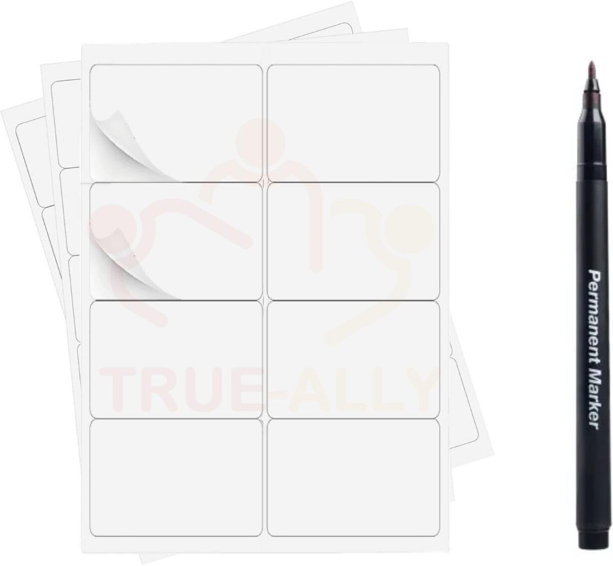 5 cm Waterproof Vinyl Stickers(No Residue) for Mason Jars Glass Bottles Self Adhesive Sticker-image-25