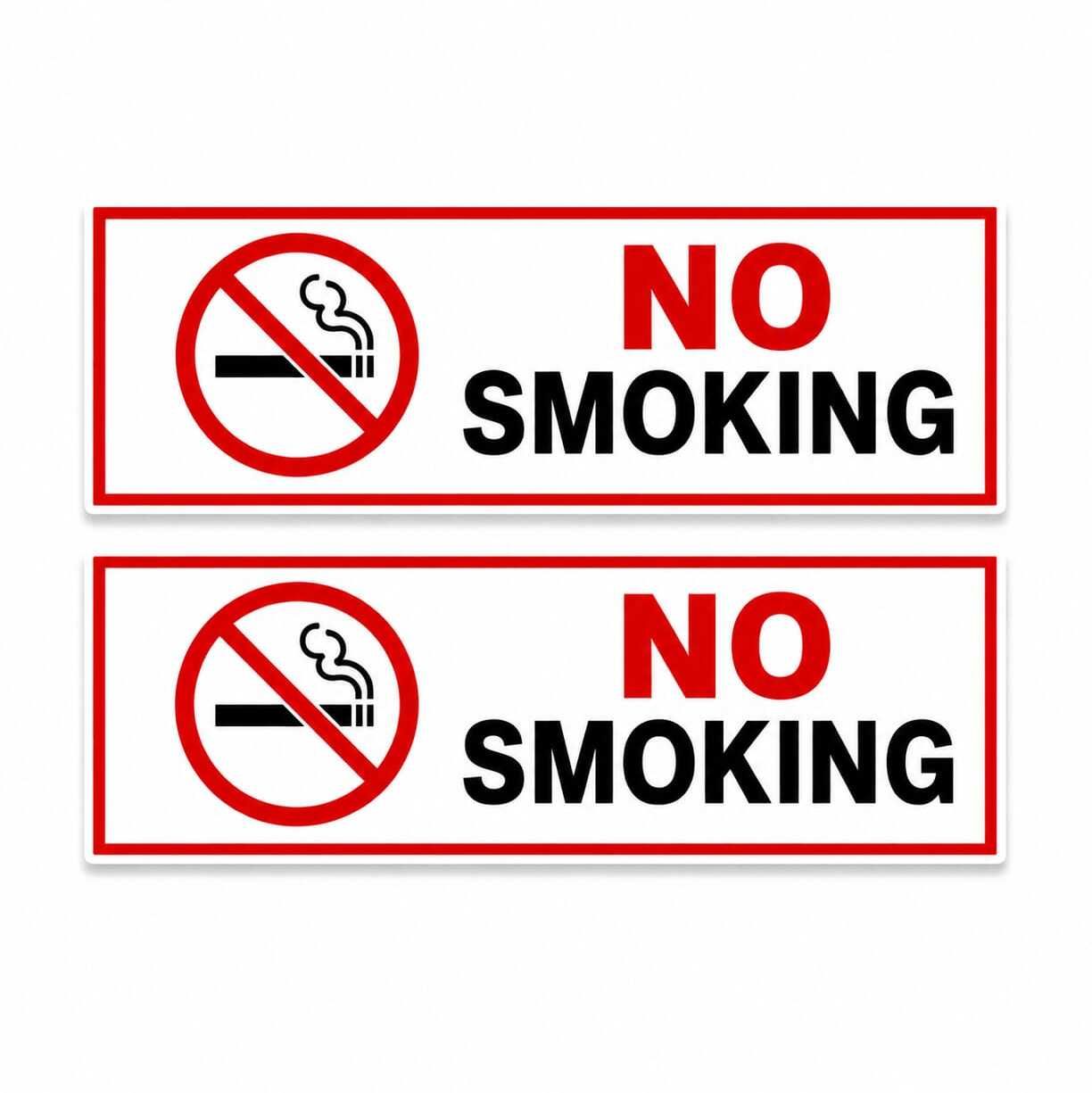 11 inch No Smoking Sign Board Self Adhesive Sticker-image-32