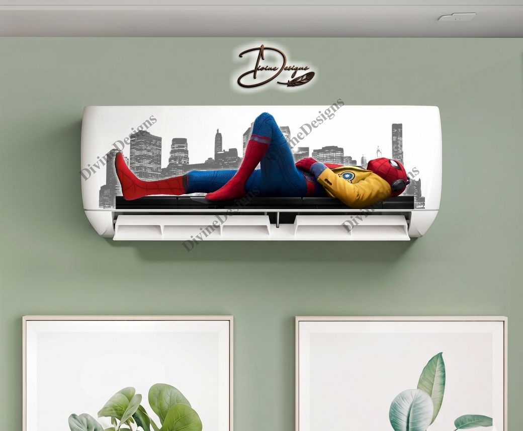 64 cm Spider-Man City Skyline Design Self Adhesive Sticker-image-20