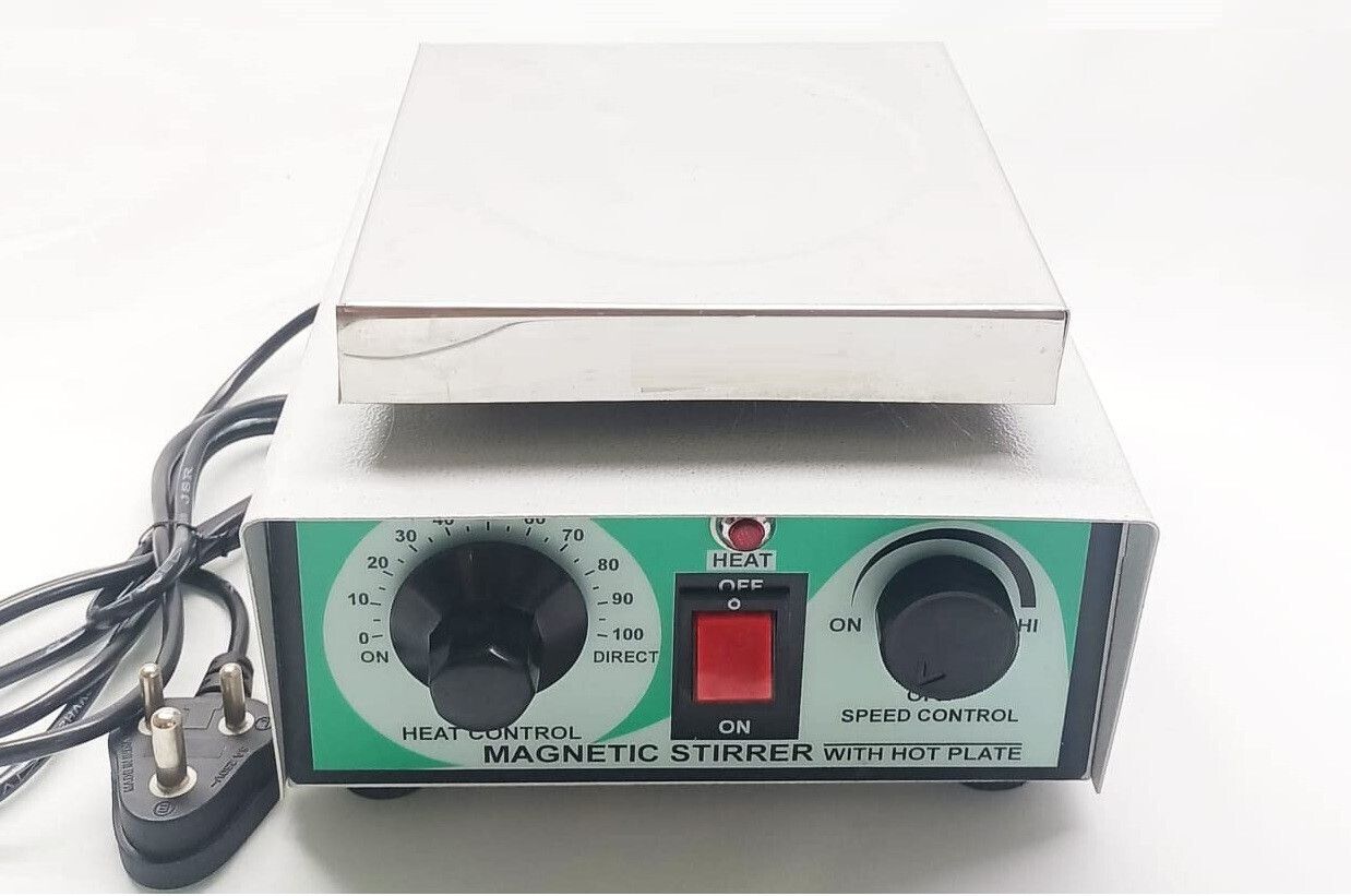 Magnetic Stirrer With Hot Plate Capacity-2000ml Iron 25 cm Electric Stirrer-image-25