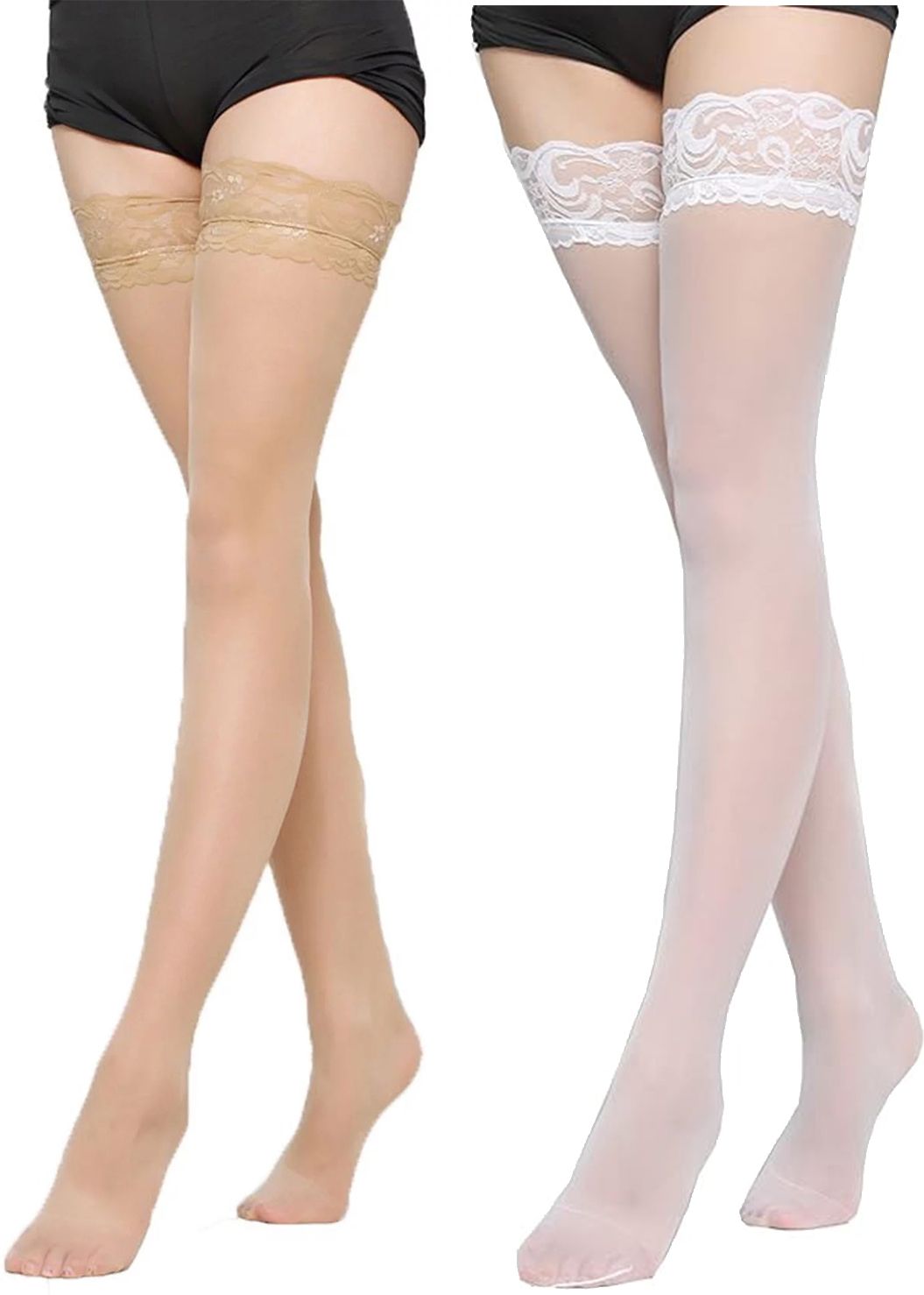 Women, Girls Sheer Stockings-image-24