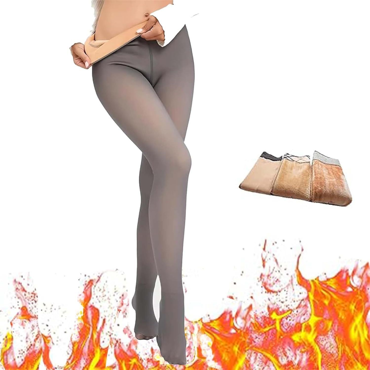 bmjncj Women Opaque Stockings-picture-30