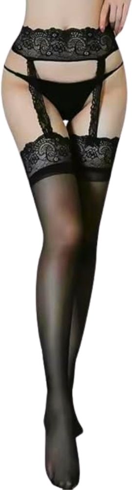 Women, Girls Lace Top Stockings-image-32