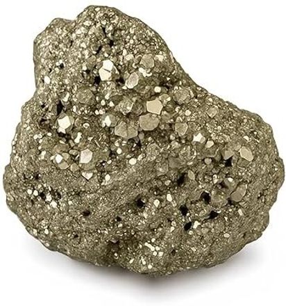 astrotalk Raw Pyrite Regular Round Crystal Stone-picture-10