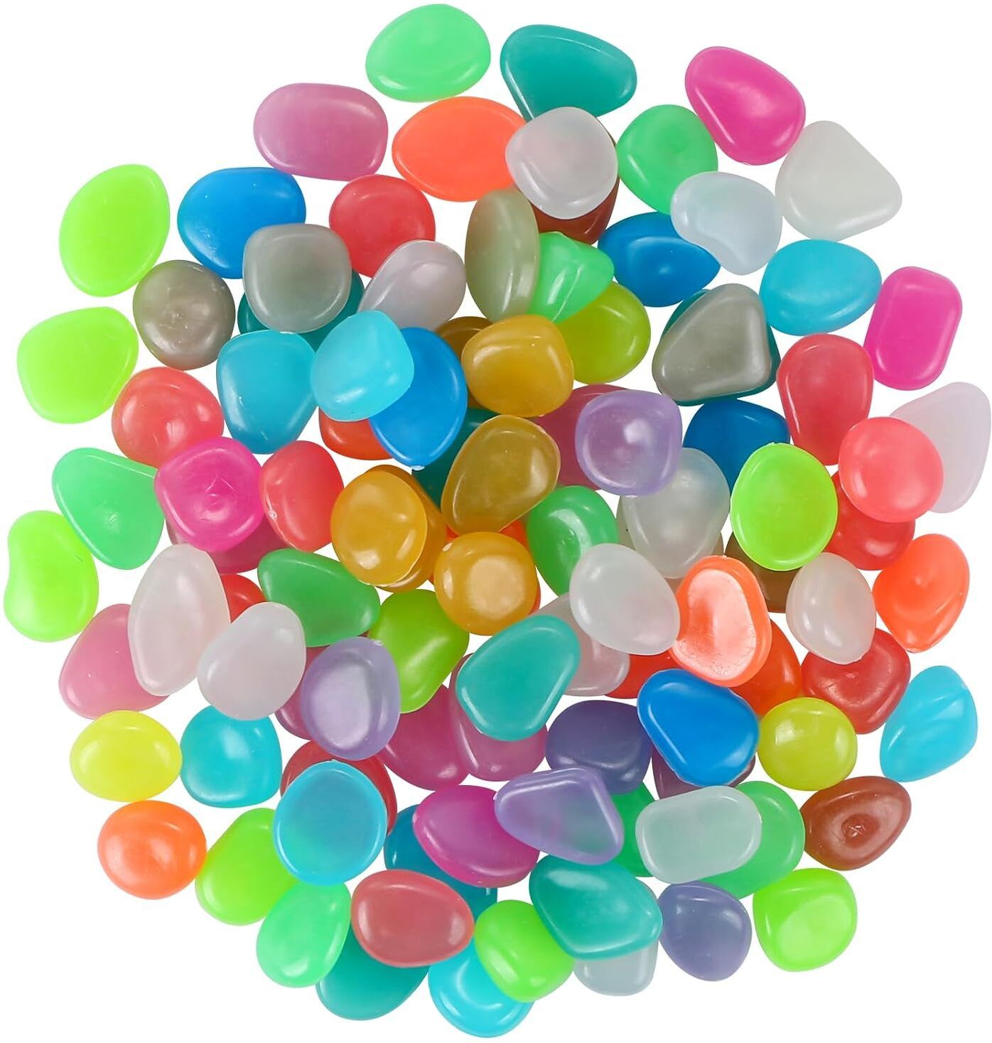 Dark Stone Rocks for Fish Tank,Aquarium Decoration Pebbles(PACK OF 1) Regular Oval Rock Stone-image-1