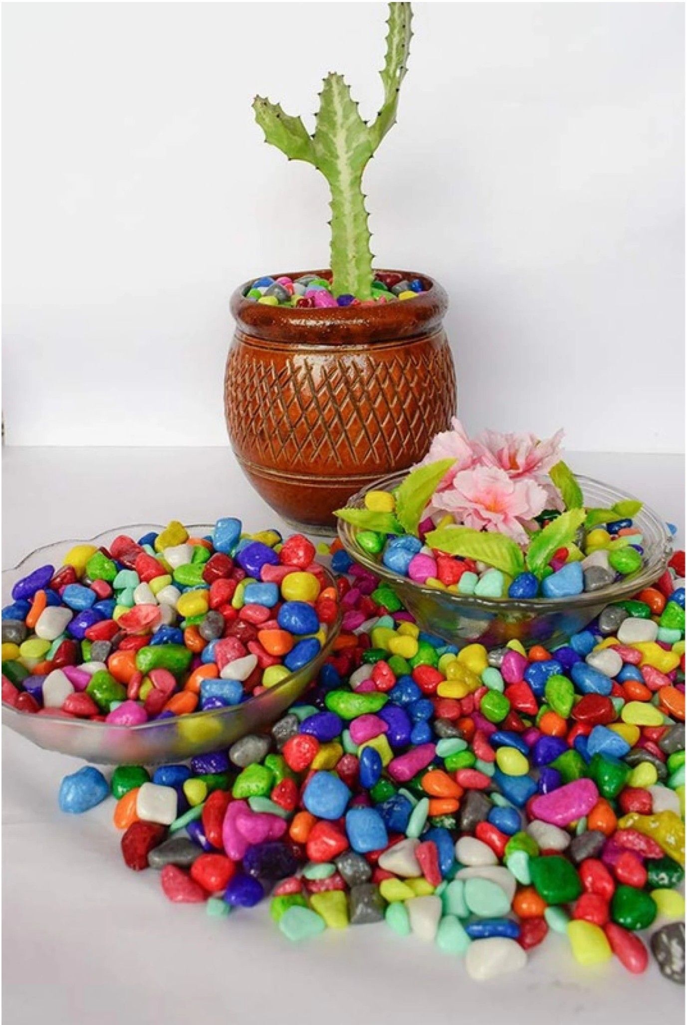 U_CT-ST-MC-2003_a33 Painted Round Marble Pebbles-image-46