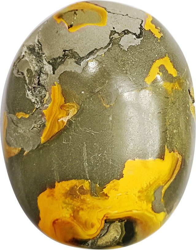 Bumble bee Jasper Palm Stone Crystals Bumblebee Jasper Large Crystal Palm Stone Polished Oval Crystal Pebbles-image-29
