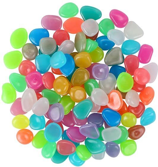 concrew Colorful Glowing Pebbles Polished Angular Crystal Pebbles-picture-49