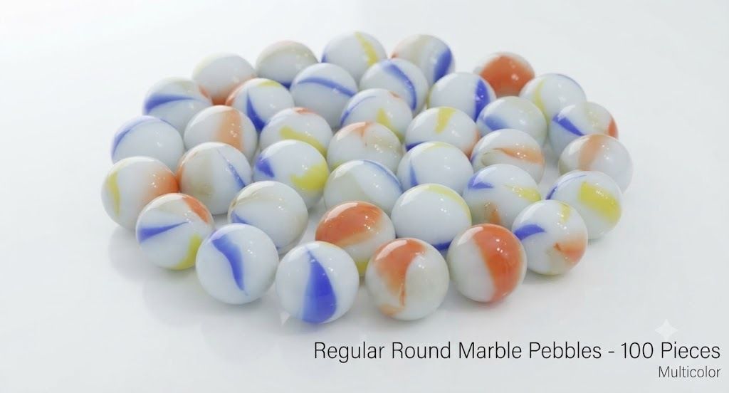 pmw Pebbels Regular Round Marble Pebbles-picture-33
