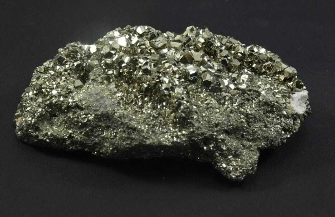 Pyrite Cluster Rough Stone Regular Asymmetrical Crystal Stone-image-9