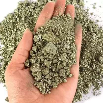 fikup Pyrite Dust: Harness the Power of Natural Crystal for Healing and Harmony Engraved Asymmetrical Crystal Stone-picture-11