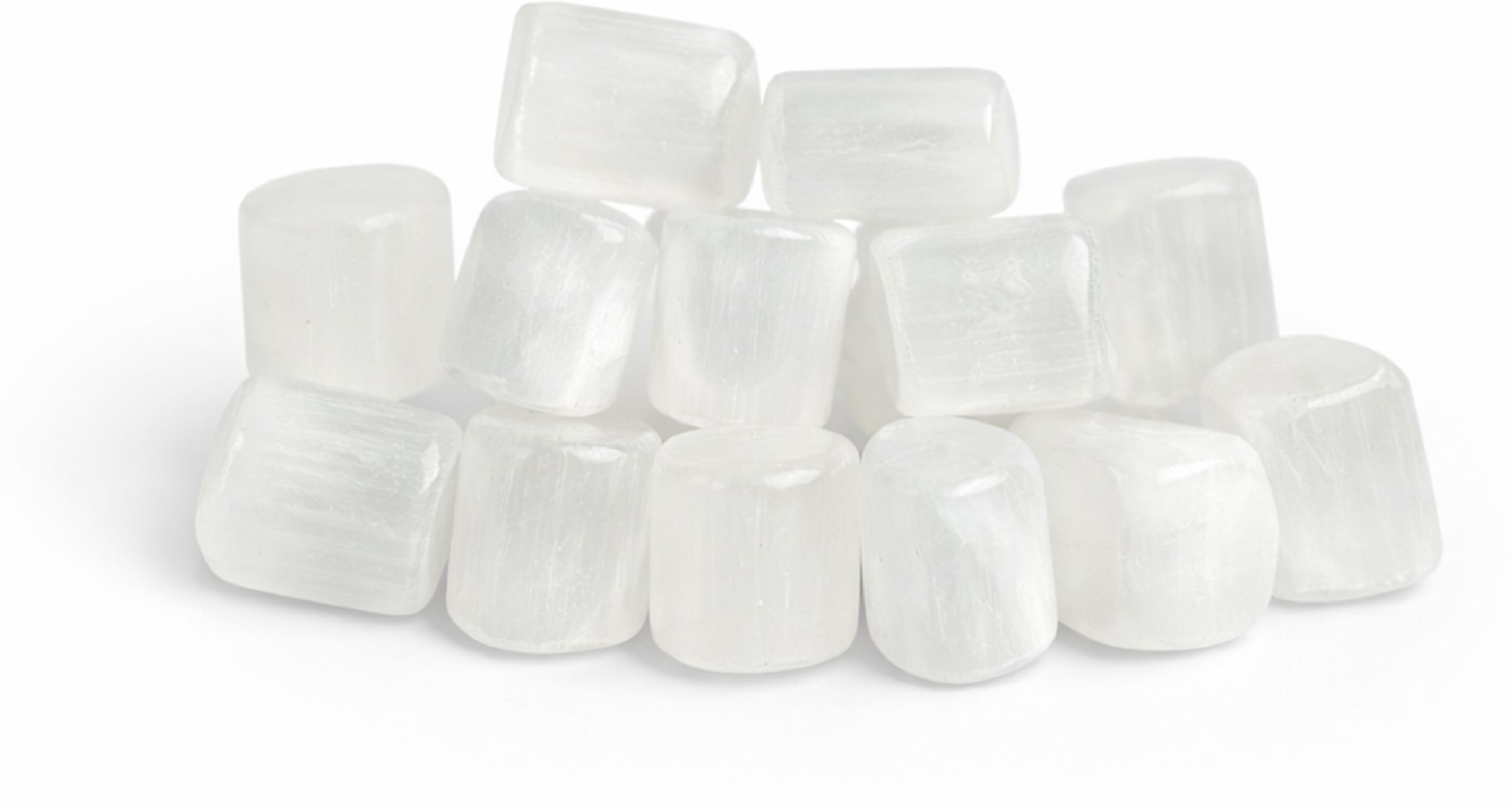 50gram Vastu Selenite Crystal Tumble |Healing Crystal Stone |Home Decor Pebbles Regular Asymmetrical Crystal Stone-image-16