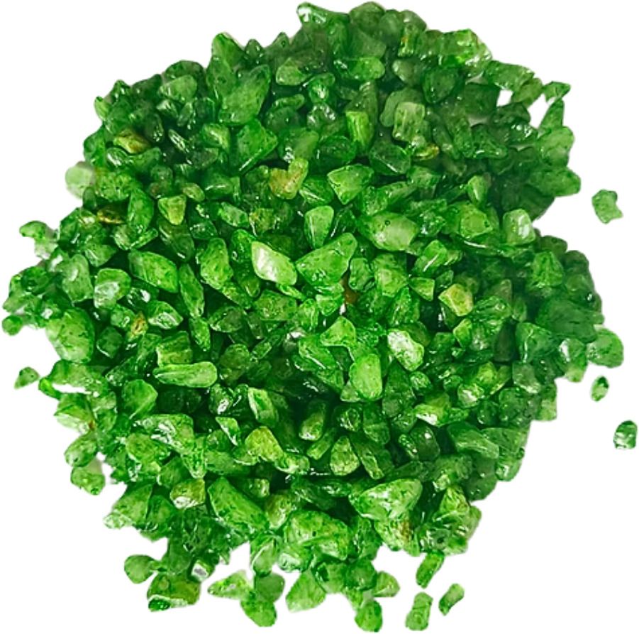 Green Stones for Epoxy Art DIY Projects Jewelry Making Plant Pot Decoration Regular Oval Crystal Stone-image-10