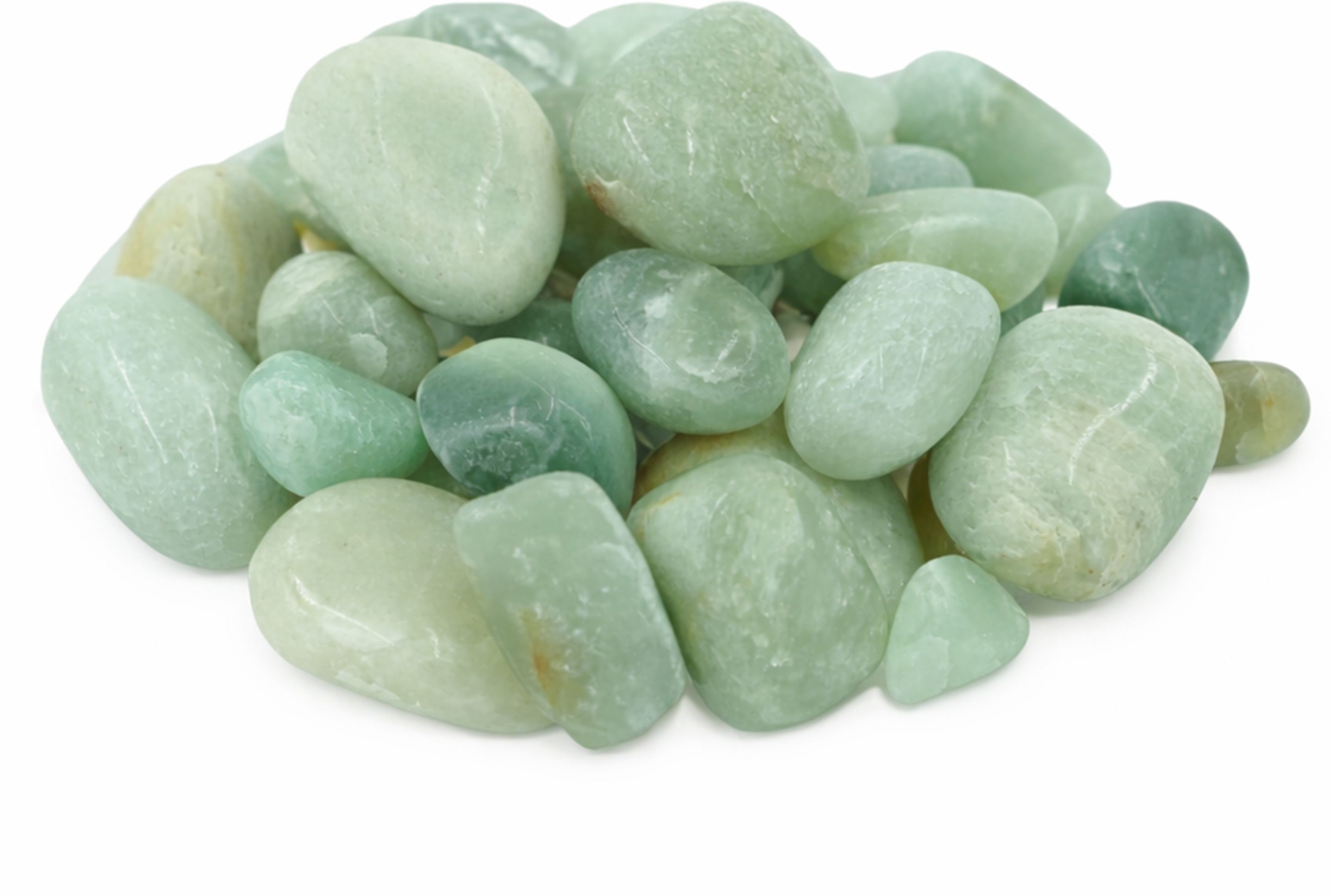 treemaison coronating homes 100gm Green Aventurine Tumble |Healing Crystal Stone |Home Decor | Regular Asymmetrical Crystal Stone-picture-39