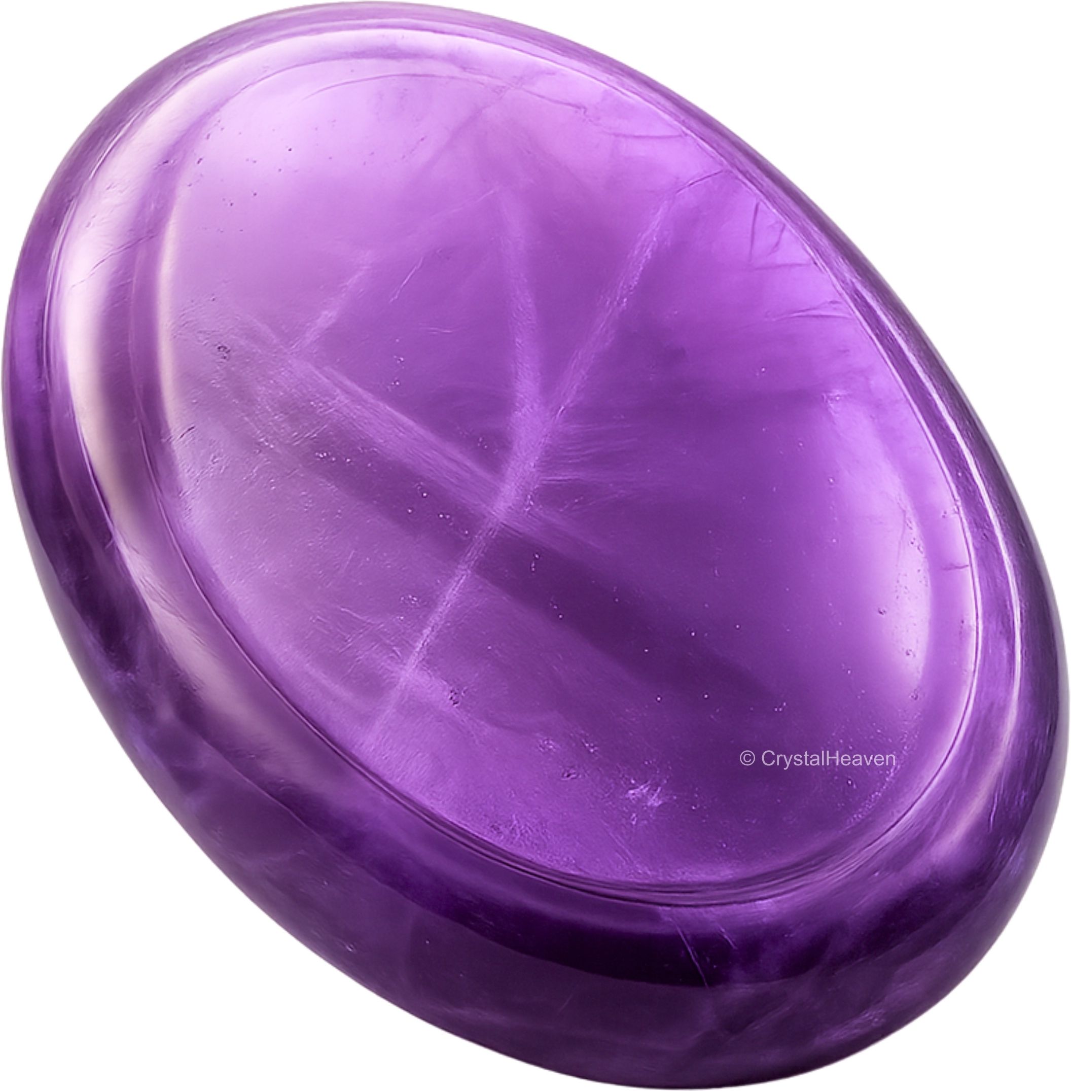 crystal heaven Amethyst Crystal Thumb Worry Pebbles Stones For Anxiety Stress Relief Massage Polished Oval Crystal Pebbles-picture-12