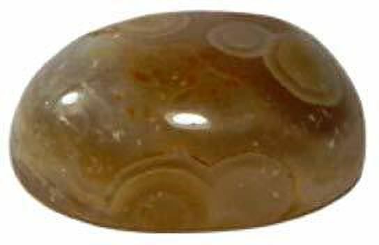 Natural 5 Eye DZI Bead stone 18.7ct Regular Asymmetrical Crystal Stone-image-7