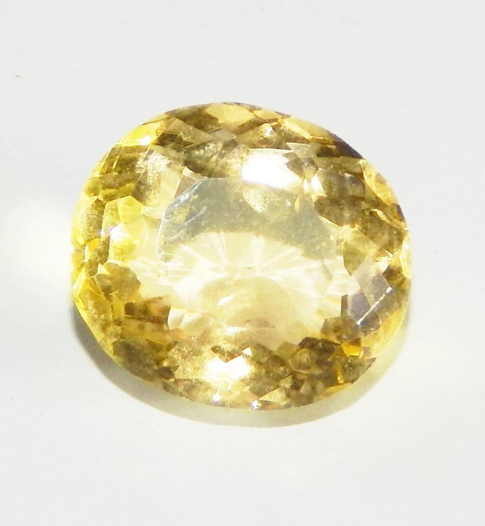 Exclusive Quality Yellow Topaz AAA++ Quality 9.7cts stone Regular Oval Crystal Stone-image-37
