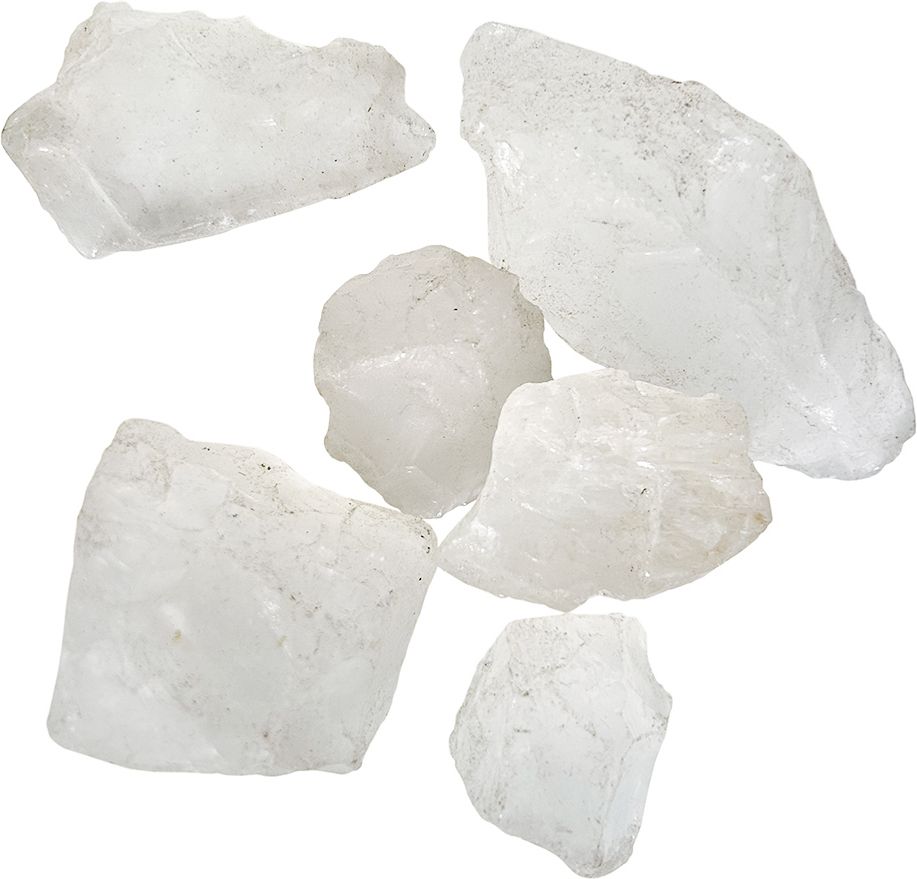 Natural Clear Quartz Rough Raw Stone 200 Grams Transparent Clear Quartz Raw Stones for Reiki Healing Crystal Rock Chunk Loose Gemstone Regular Asymmetrical Crystal Stone-image-34