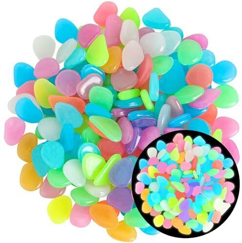 laxmienterpr Mixed Colorful Luminous Stones-001 Polished Angular Plastic Pebbles-picture-21
