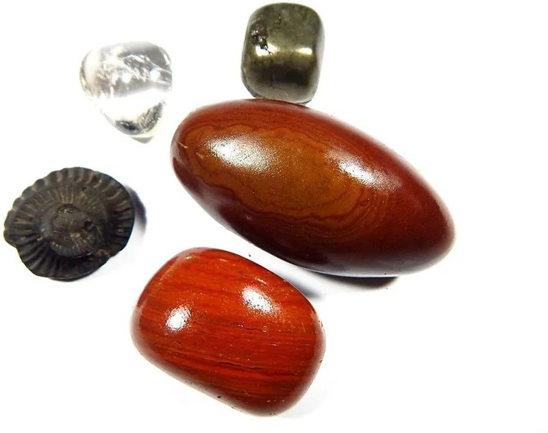 urantech Very Rare Panchayatan Shila for Pooja Regular Angular Crystal Pebbles-picture-36