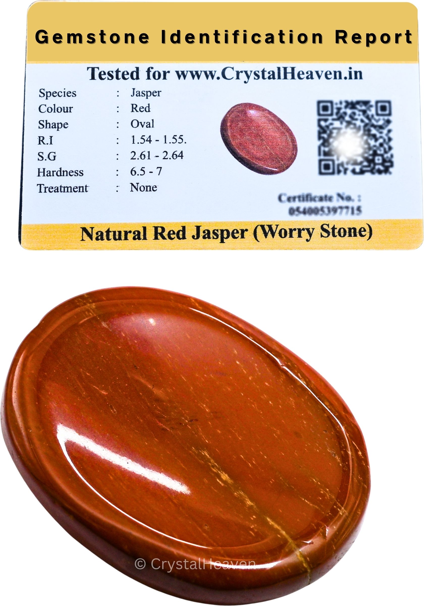 Red Jasper Crystal Thumb Worry Pebbles Stones For Anxiety Stress Polished Oval Crystal Pebbles-image-48