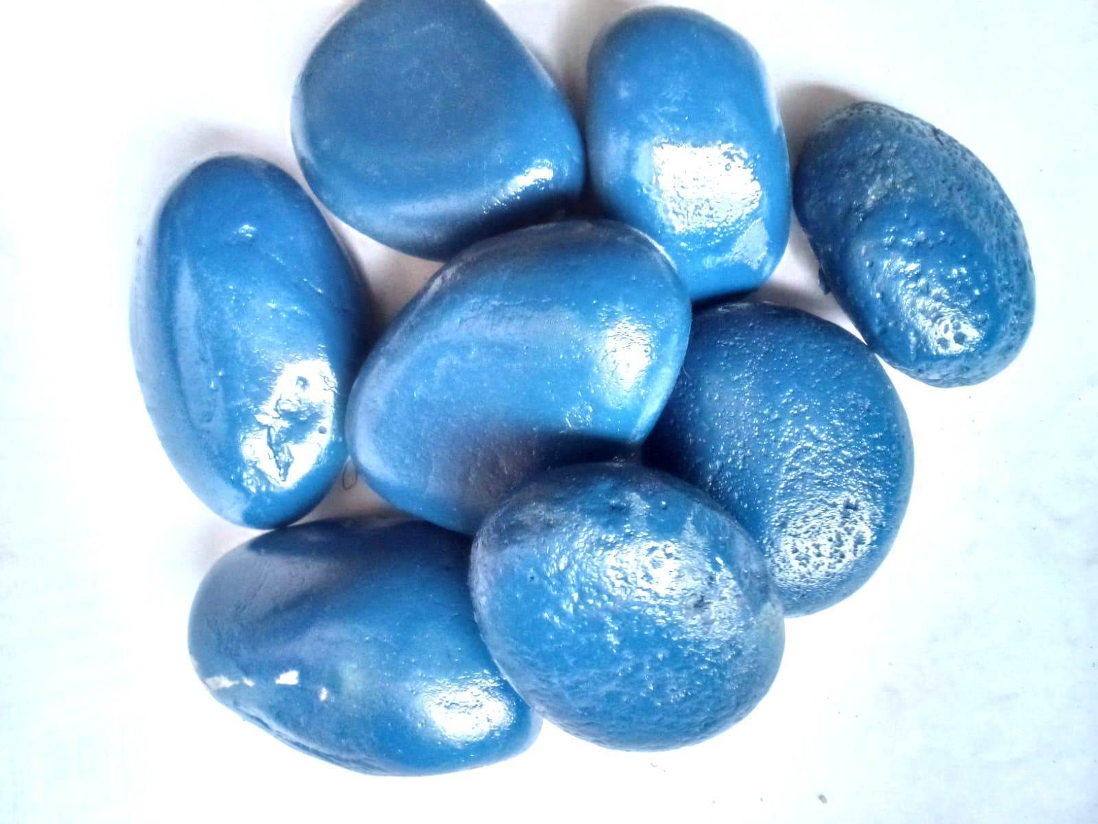 green plant indoor BigStones5077 Polished Oval Rock Stone-picture-22